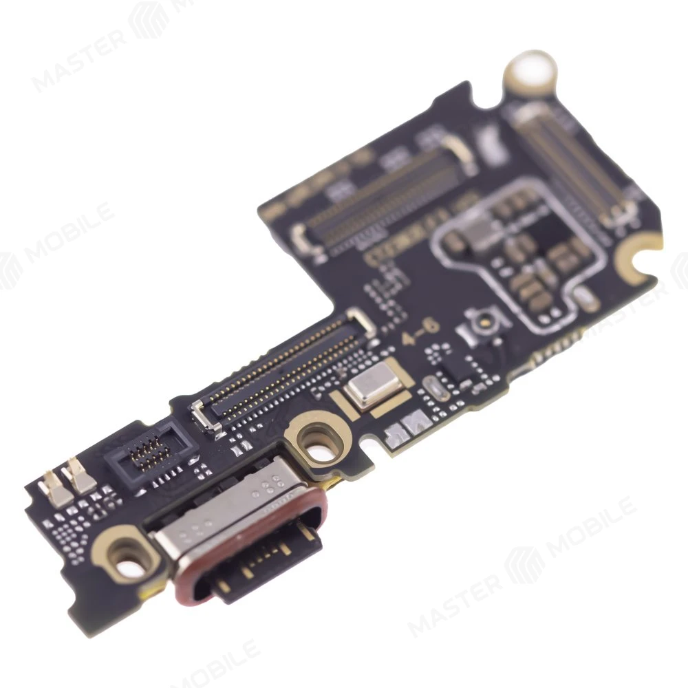 Нижняя плата для Xiaomi 13 (2211133G) с комп. + разъем зарядки + микрофон + разъем SIM фото №3