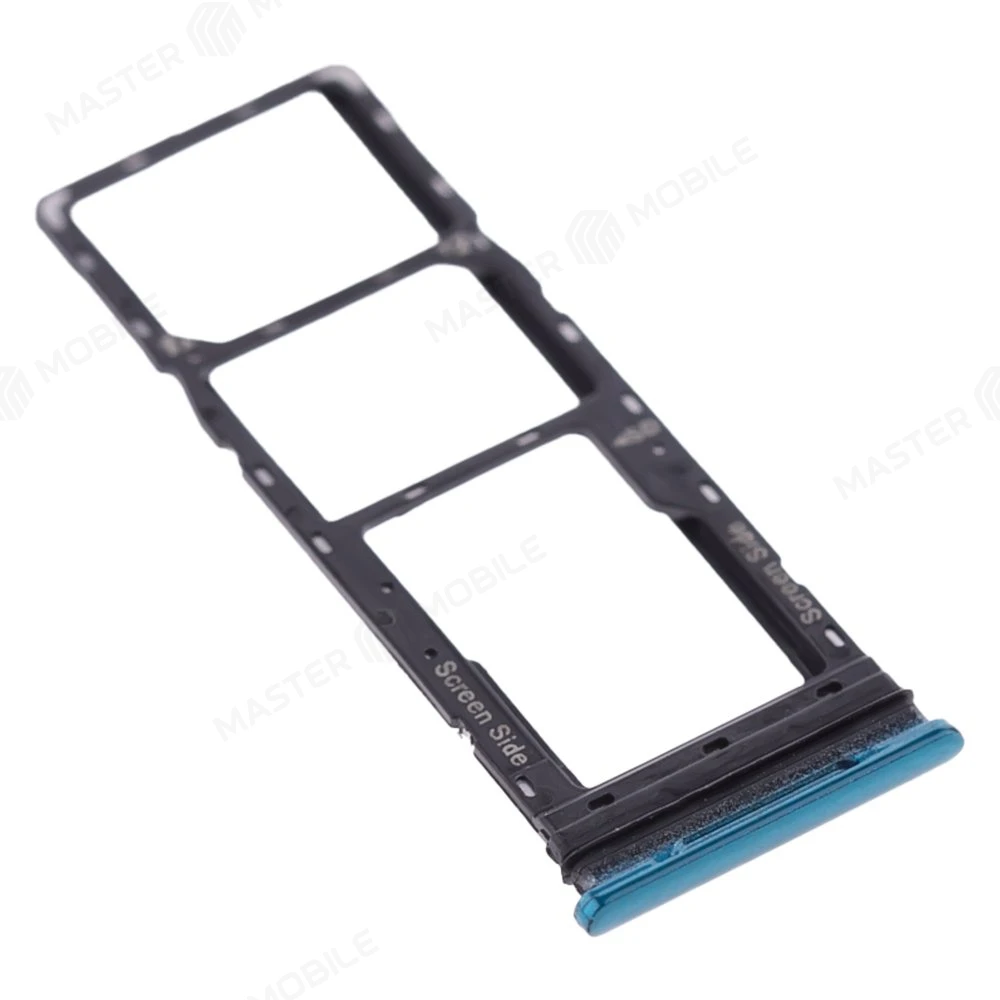 Держатель сим-карты для Infinix Hot 10 Lite (X657B) (зеленый) фото №3