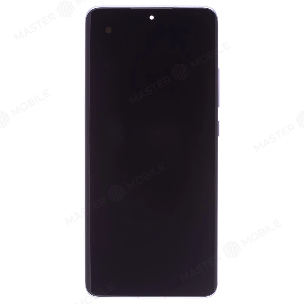 Дисплей для Xiaomi 12 (2201123G) / 12X (2112123AG) + тачскрин (фиолетовый) (в рамке) (ORIG100) (SP) фото №1