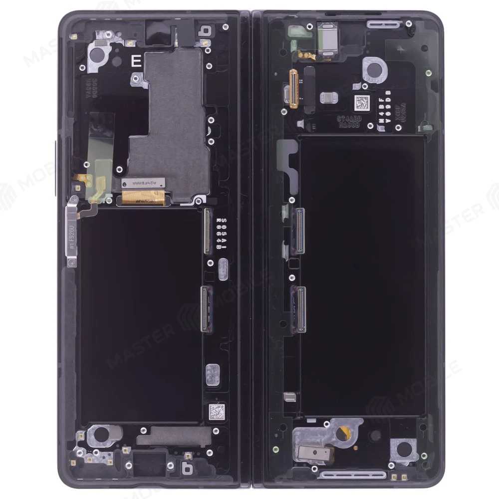 Дисплей для Samsung F926 Galaxy Z Fold 3 + тачскрин (внутренний) (черный) (в рамке) (ORIG100) (возможен дефект ЛКП) фото №2