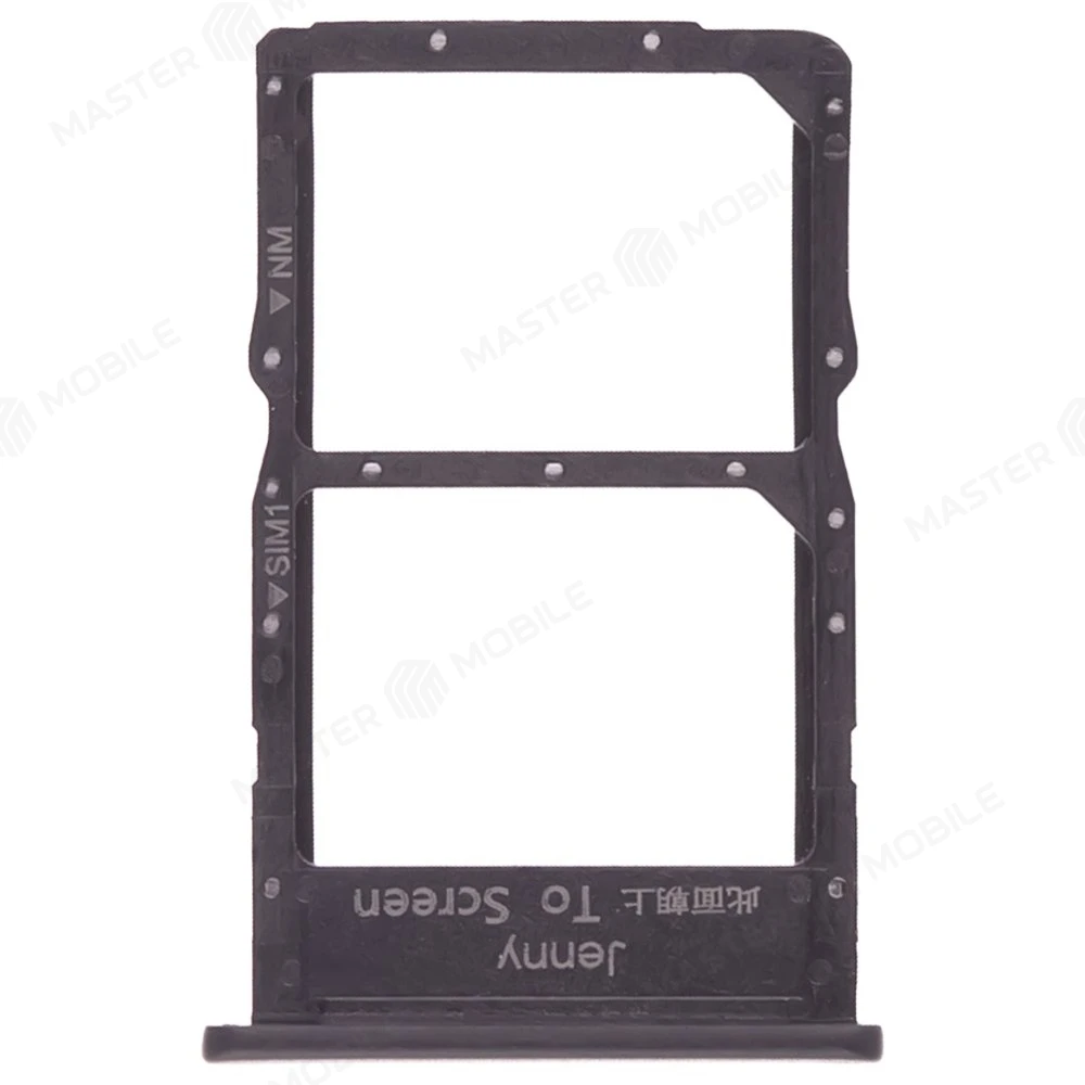 Держатель сим-карты для Huawei P40 Lite (JNY-LX1) (черный) фото №1