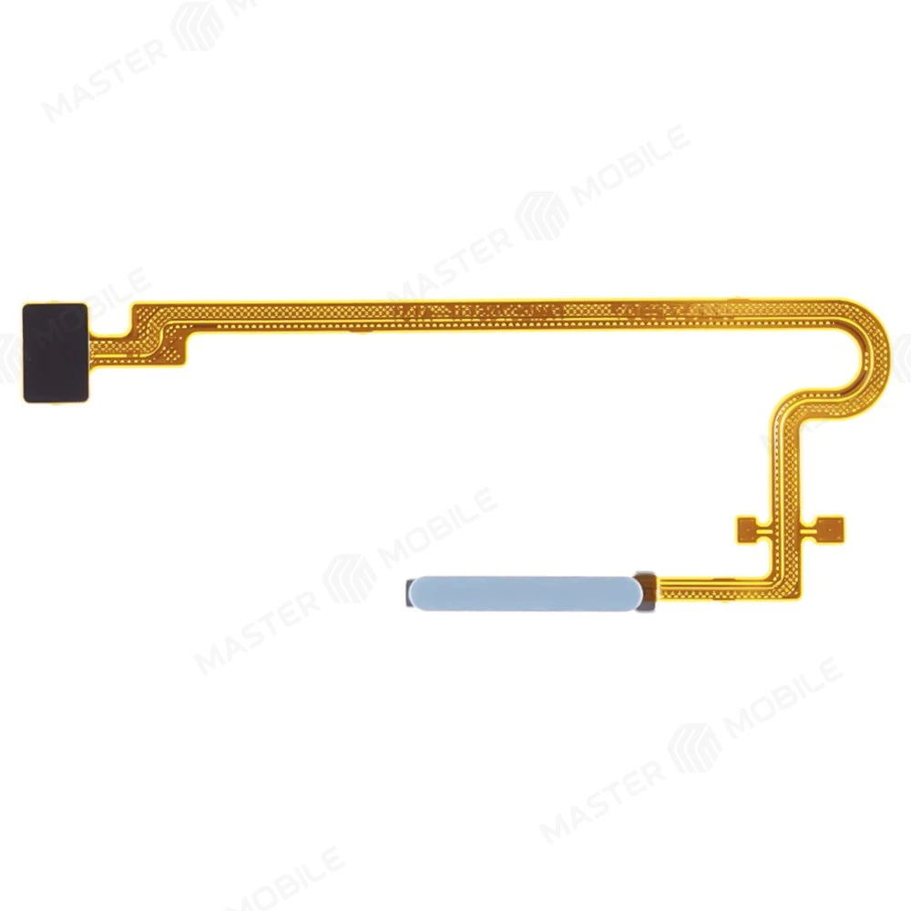 Шлейф для Realme C30S (RMX3690) с комп. + сканер отпечатка пальца (голубой) фото №1