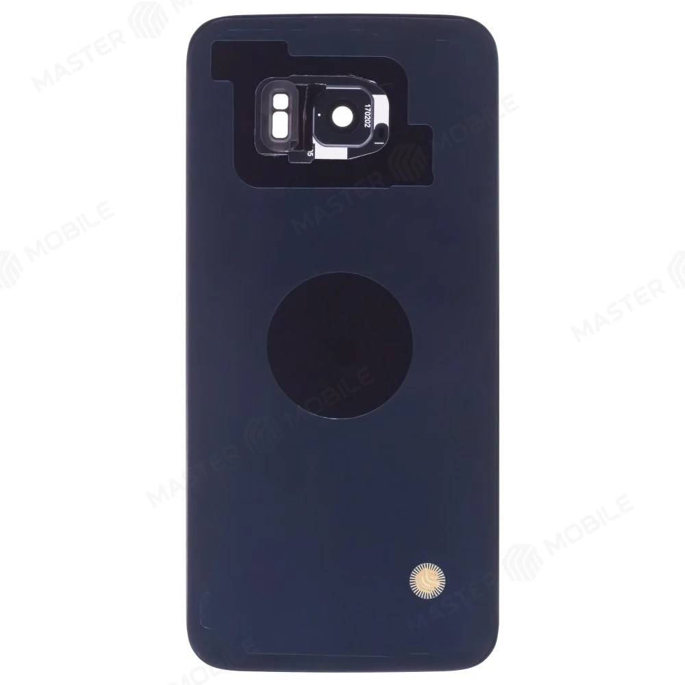 Задняя крышка для Samsung G935 Galaxy S7 Edge (черный) (в сборе со стеклом камеры) фото №2