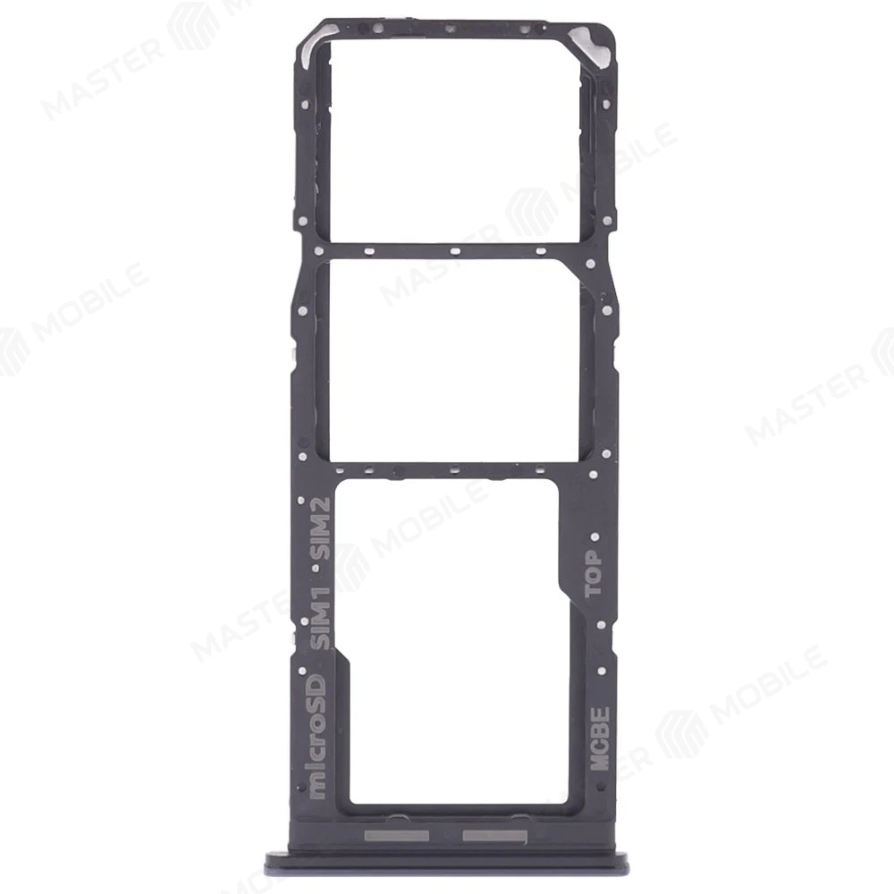 Держатель сим-карты для Samsung A750 Galaxy A7 (2018) (черный) фото №1