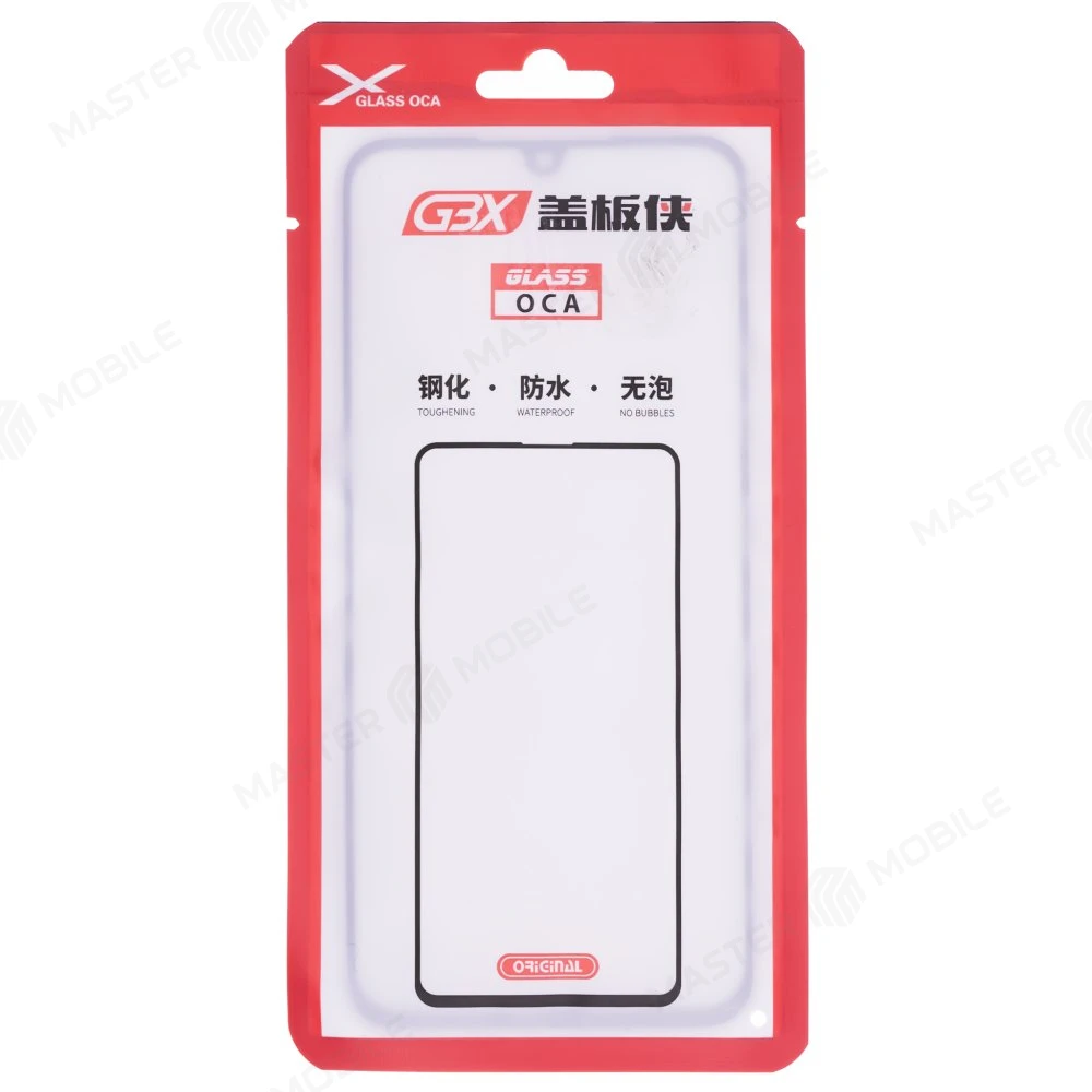 Стекло модуля для Xiaomi Redmi 9A (M2006C3LG) / Redmi 9C (M2006C3MG) / Redmi 9C NFC (M2006C3MNG) + OCA (черный) (Premium) фото №2