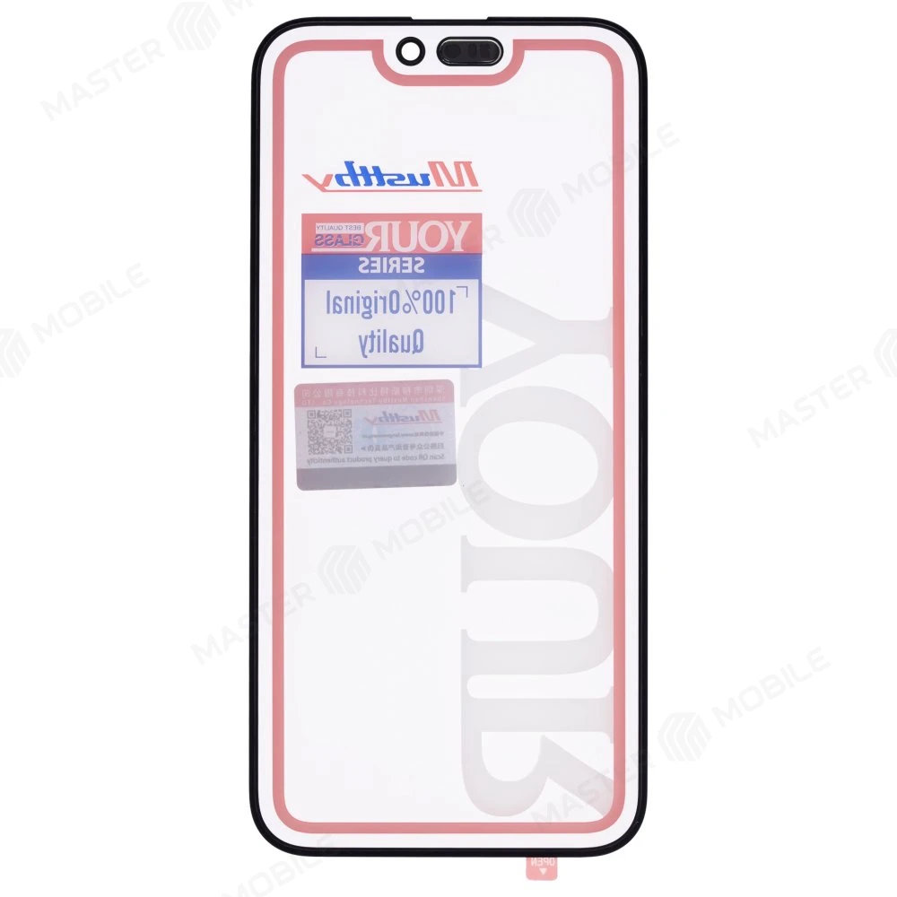 Стекло модуля для Apple iPhone 15 Pro Max + OCA (Musttby) (Premium) фото №2