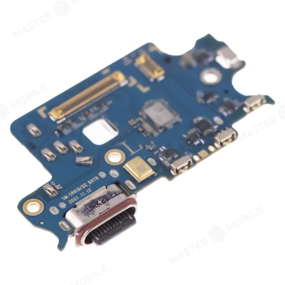 Нижняя плата для Samsung S901 Galaxy S22 с комп. + разъем зарядки + микрофон + разъем SIM (ORIG100) фото №3