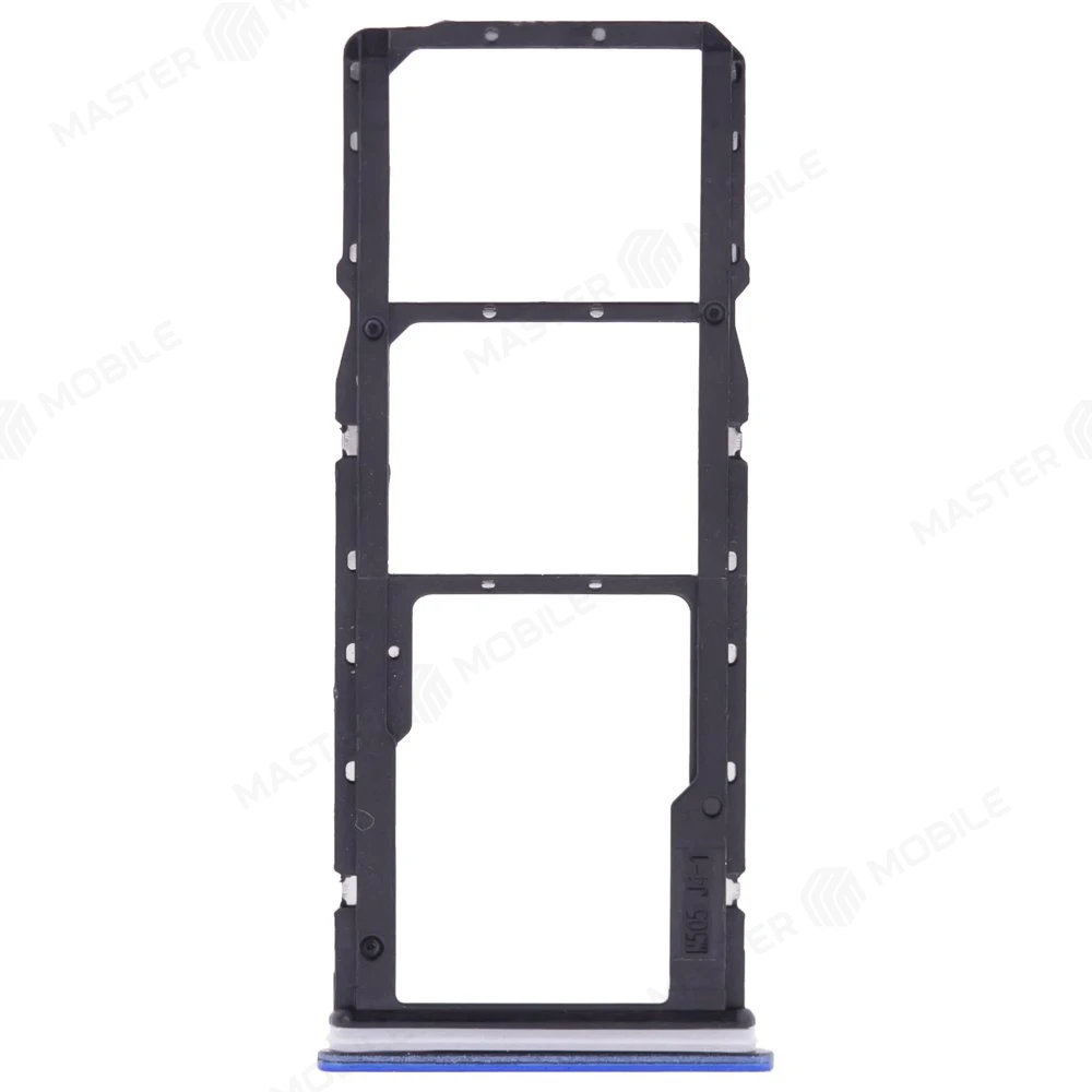 Держатель сим-карты для Xiaomi Redmi 9A (M2006C3LG) / Redmi 9C (M2006C3MG) (синий)  фото №2