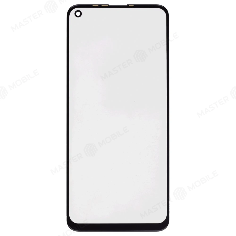 Стекло модуля для Tecno Camon 15 Air (CD6) + OCA (черный)  фото №1