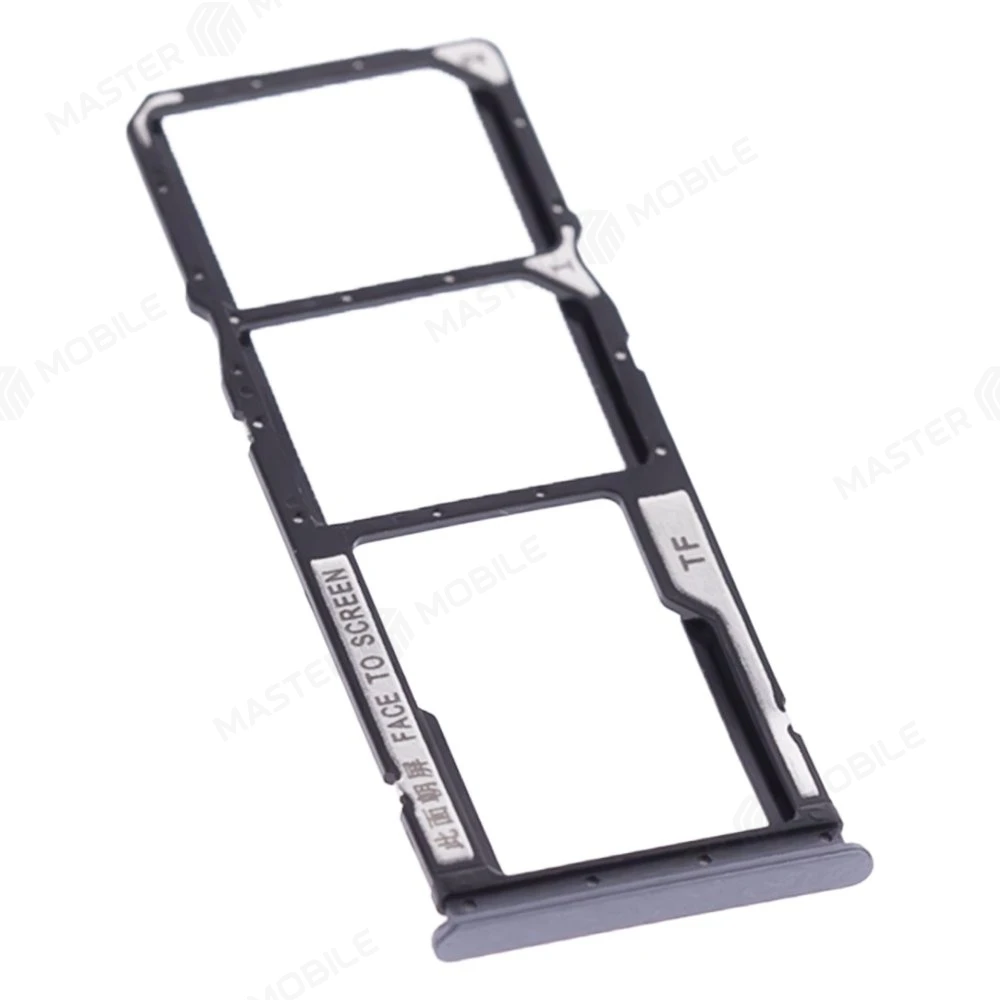 Держатель сим-карты для Xiaomi Redmi 10 (21061119DG) (черный)  фото №3