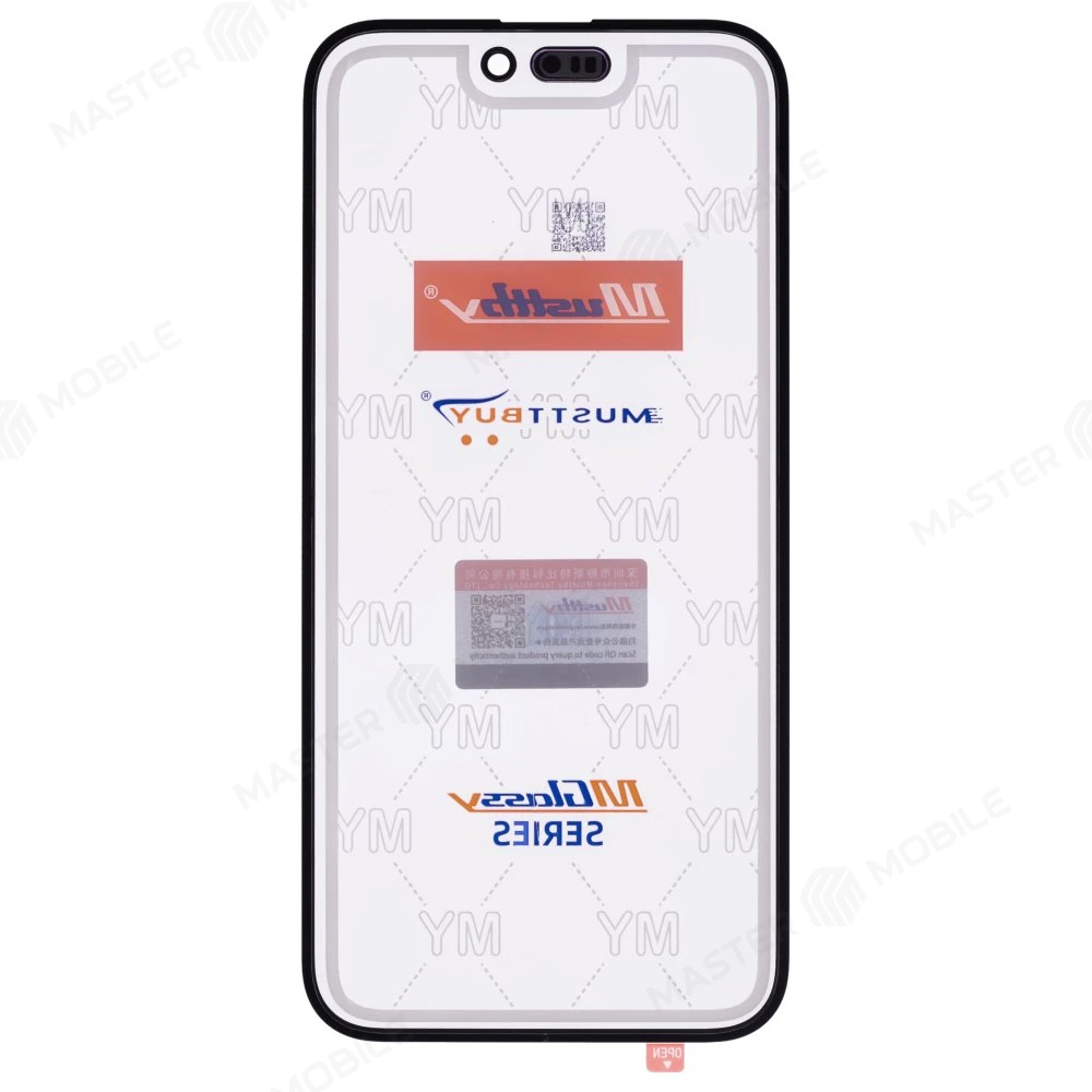 Стекло модуля для Apple iPhone 16 Plus + OCA (Musttby) фото №2