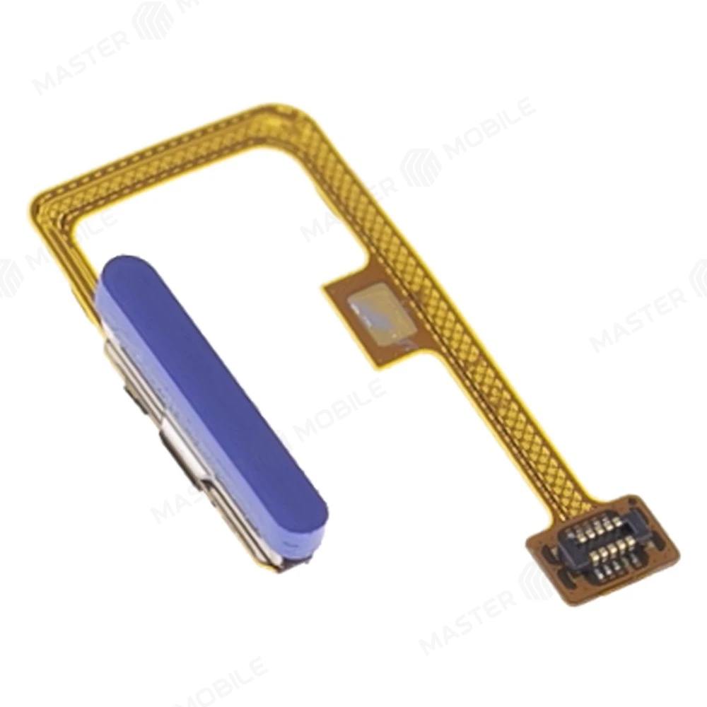 Шлейф для Xiaomi Mi 11 Lite (M2101K9AG) / 11 Lite 5G NE (2109119DG) с комп. + сканер отпечатка пальца (кнопка включения) (синий)  фото №3