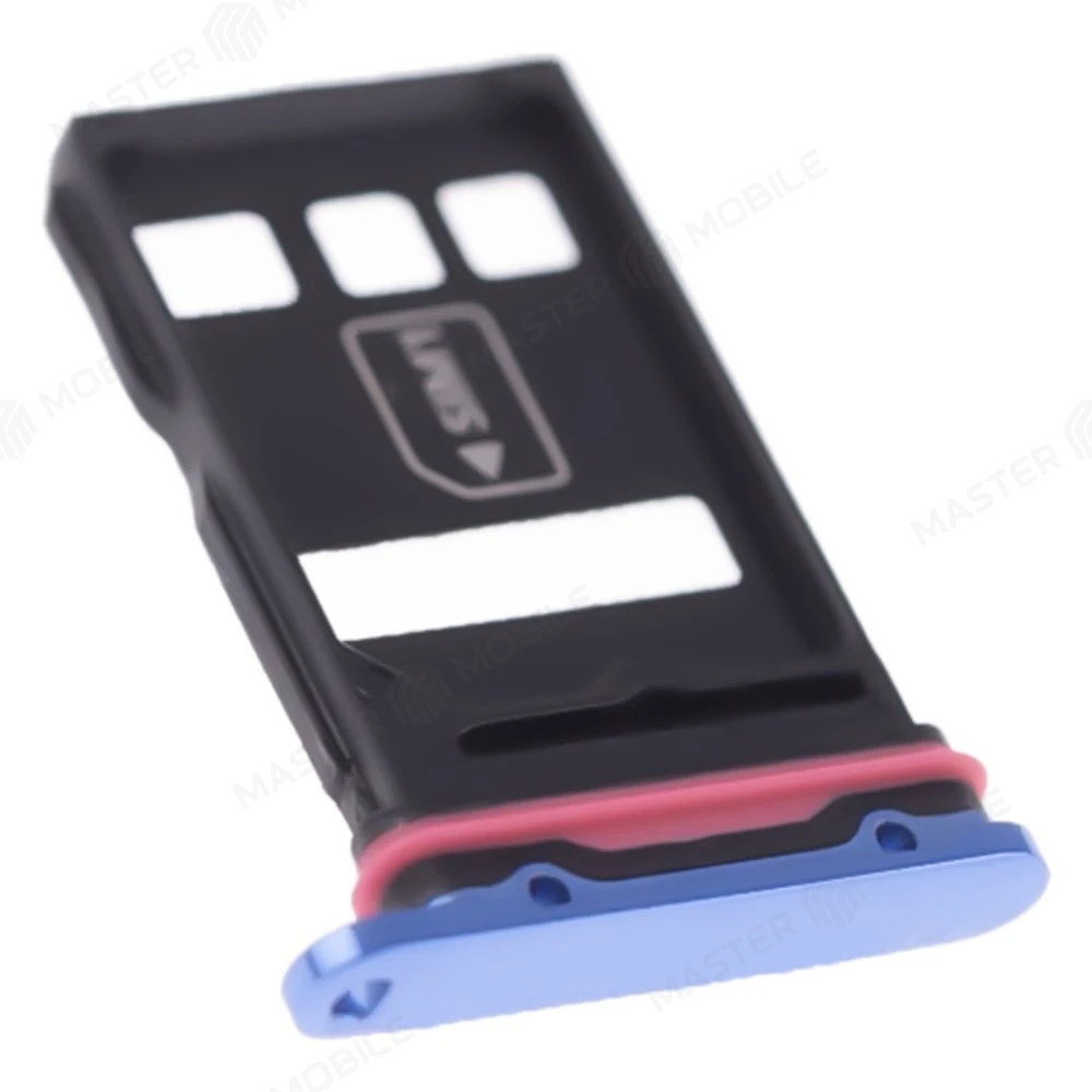 Держатель сим-карты для Huawei P40 Pro (ELS-NX9) (синий) фото №3