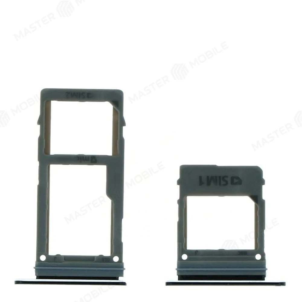 Держатель сим-карты для Samsung A530 Galaxy A8 (2018) / A730 Galaxy A8+ (2018) (черный) 