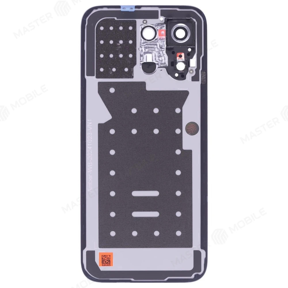 Задняя крышка для Huawei Honor X8c (ABR-LX1) (черный) (в сборе со стеклом камеры) фото №2