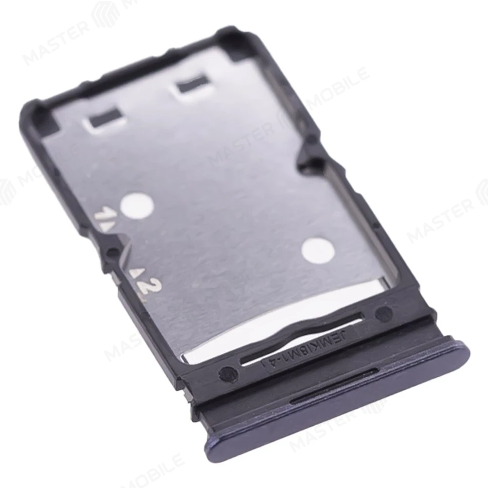 Держатель сим-карты для Tecno Spark 10 5G (KI8) (черный) фото №3