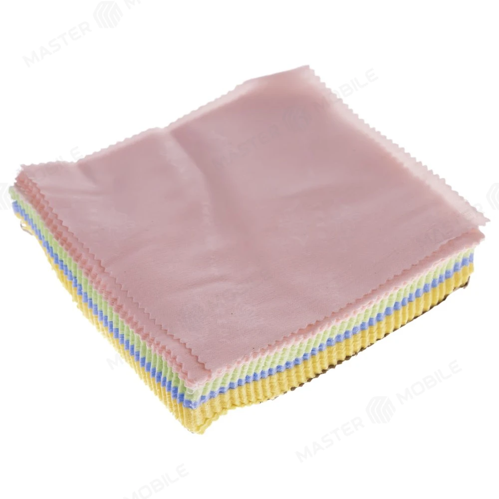 Салфетки для протирки дисплеев цветные 100 шт. 