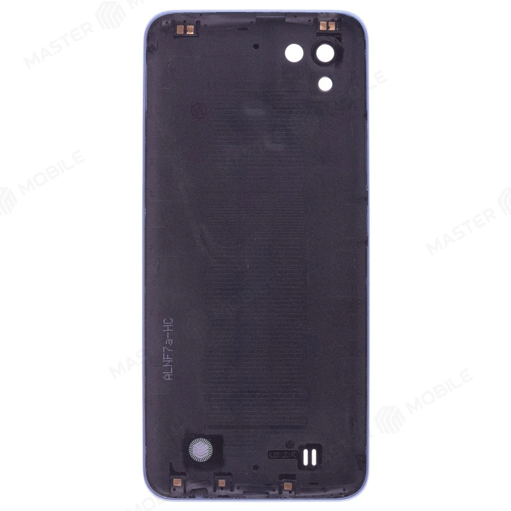 Задняя крышка для Realme C11 2021 (RMX3231) (синий) (в сборе со стеклом камеры) фото №2