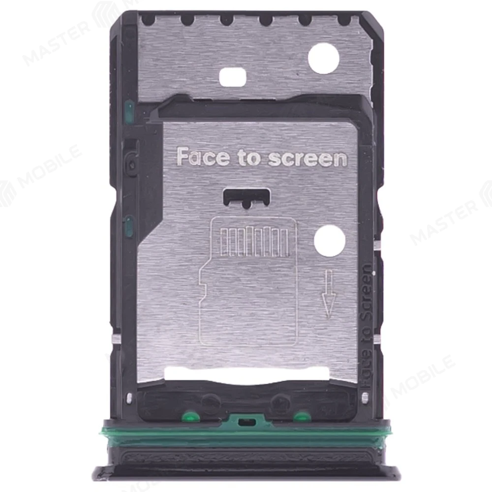 Держатель сим-карты для OPPO Reno 8T 5G (CPH2505) (черный) фото №2