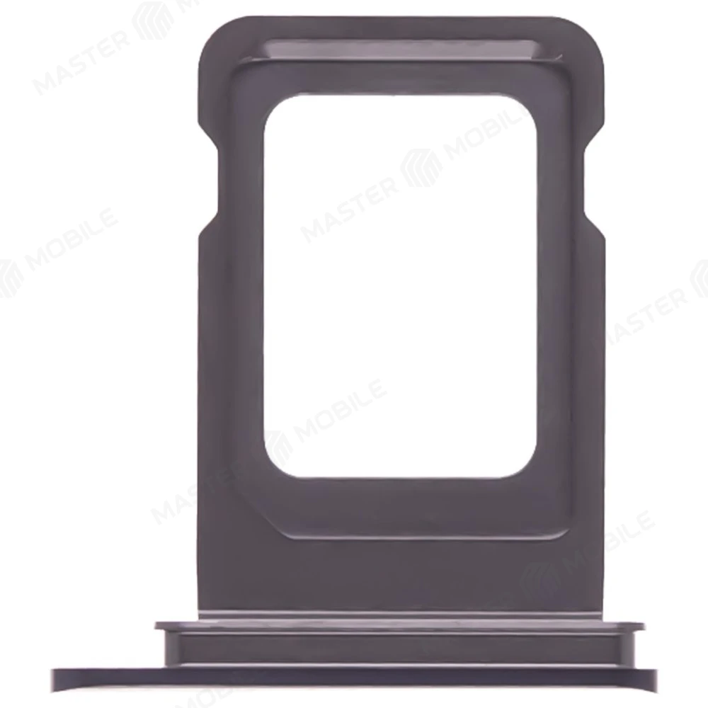 Держатель сим-карты для Apple iPhone 11 Pro / iPhone 11 Pro Max (черный) фото №1