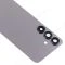 Задняя крышка для Samsung S931 Galaxy S25 (серебристый) (в сборе со стеклом камеры) (ORIG100)  фото №3