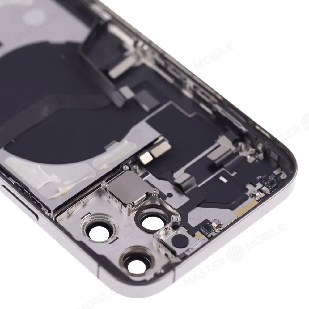 Корпус для Apple iPhone 12 Pro Max (серый) (в сборе) (с разбора) (ORIG100) (возможен дефект ЛКП) фото №3