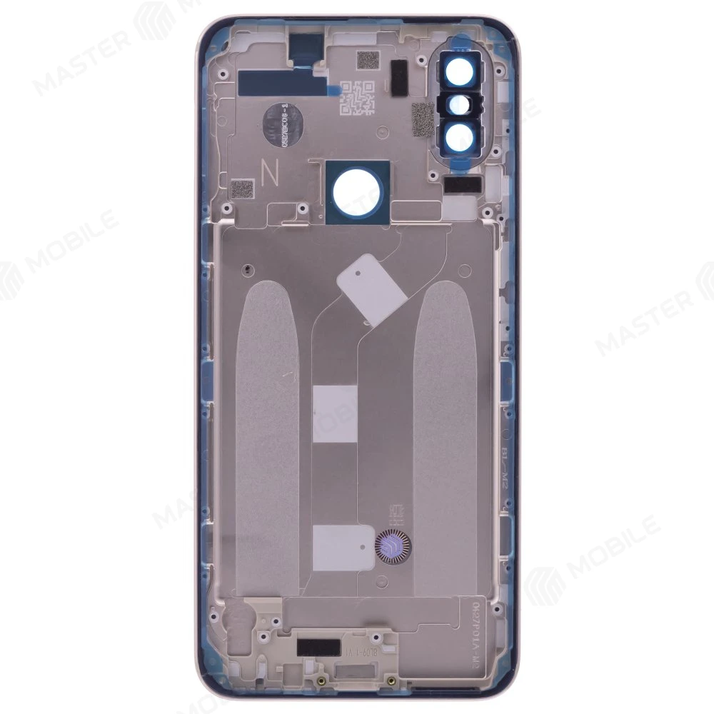 Задняя крышка для Xiaomi Mi A2 (M1804D2SG) / Mi 6x (золотистый) (в сборе со стеклом камеры) фото №2