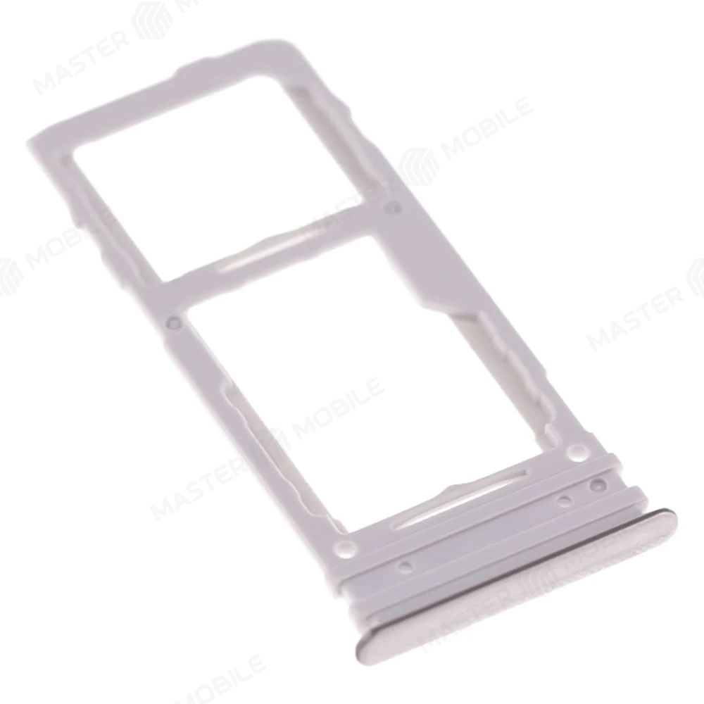 Держатель сим-карты для Samsung A525 Galaxy A52 / A528 Galaxy A52s / A725 Galaxy A72 (серебристый) фото №3