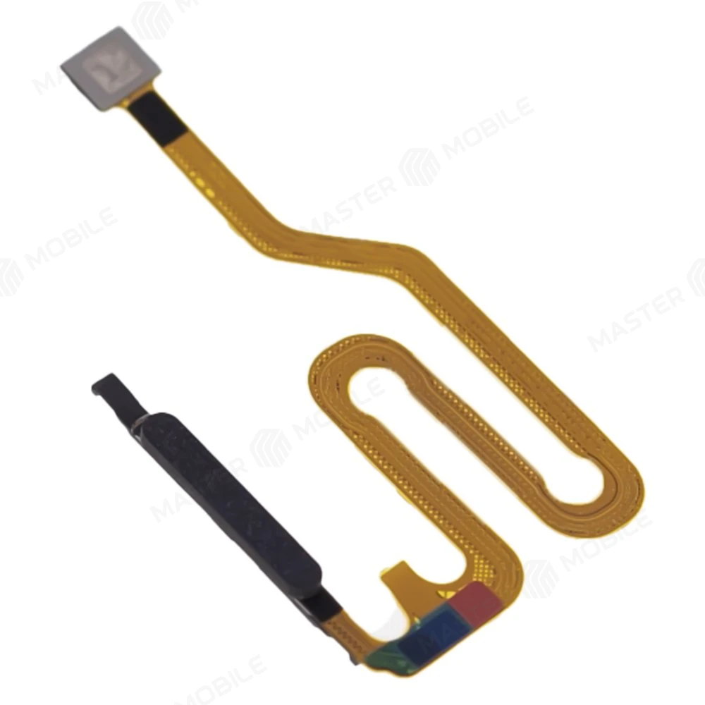 Шлейф для Huawei Nova Y61 (EVE-LX9N) с комп. + сканер отпечатка пальца (черный)  фото №3