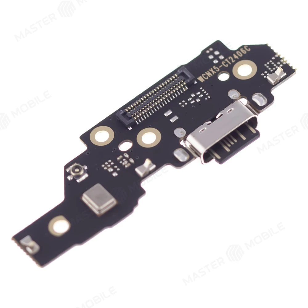 Нижняя плата для Nokia 5.1 Plus (TA-1105) с комп. + разъем зарядки + микрофон  фото №3