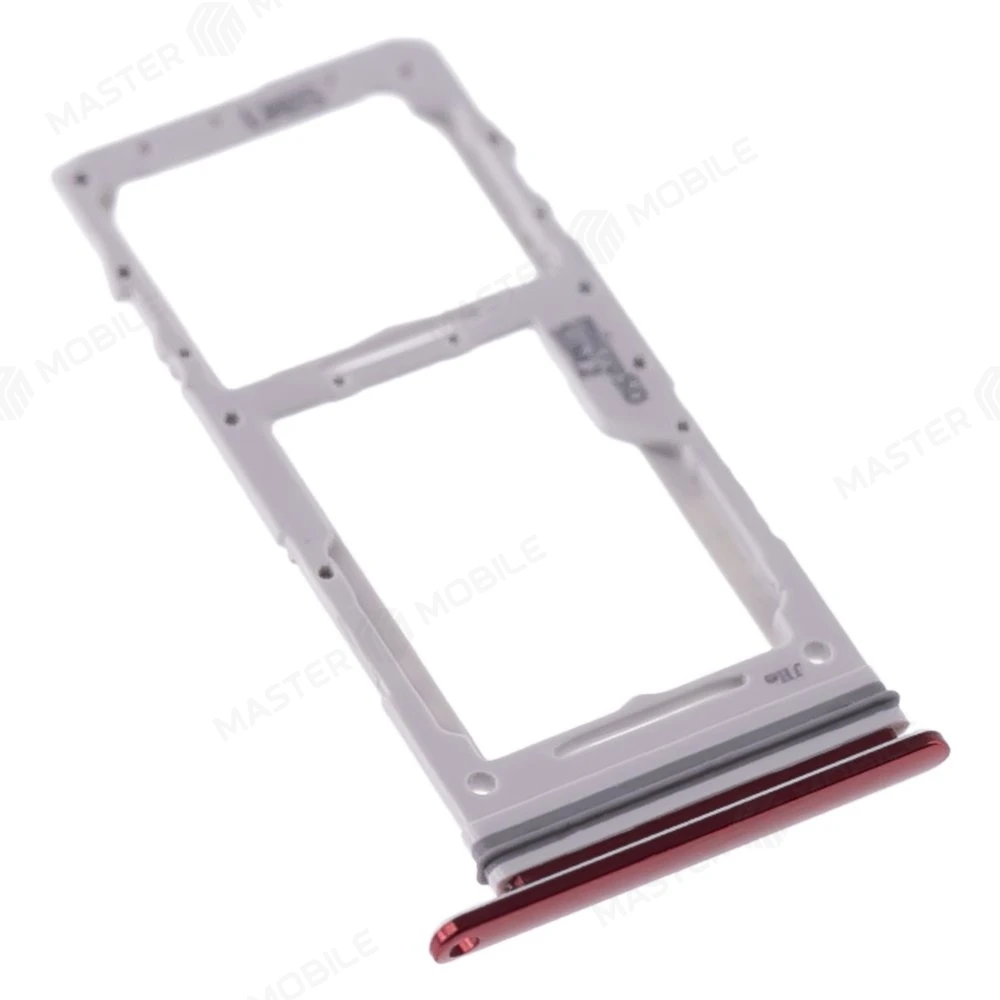 Держатель сим-карты для Samsung N770 Galaxy Note 10 Lite (красный) фото №3