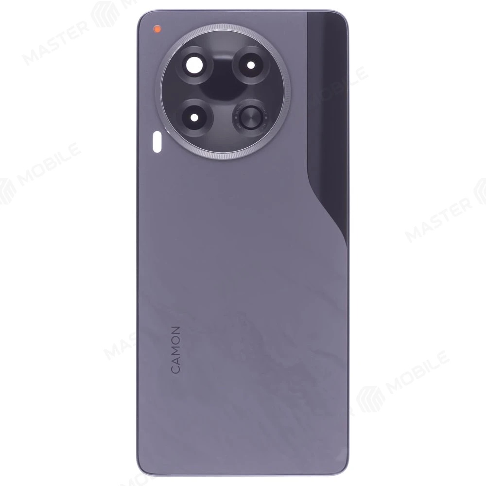 Задняя крышка для Tecno Camon 30 5G (CL7) (черный) (в сборе со стеклом камеры) фото №1