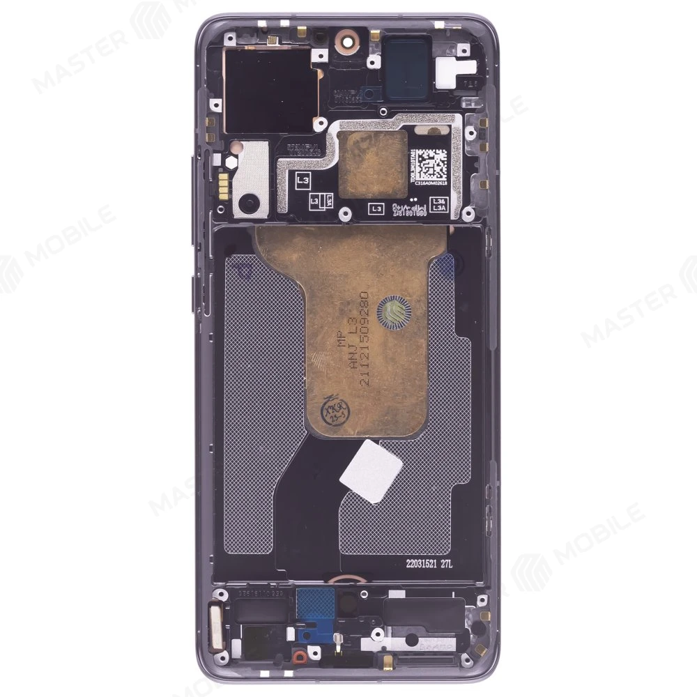 Дисплей для Xiaomi 12 (2201123G) / 12X (2112123AG) + тачскрин (серый) (в рамке) (ORIG100) (SP) фото №2