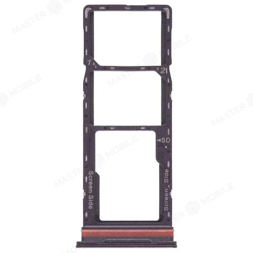 Держатель сим-карты для Infinix Smart 9 (X6532) (черный)  фото №1