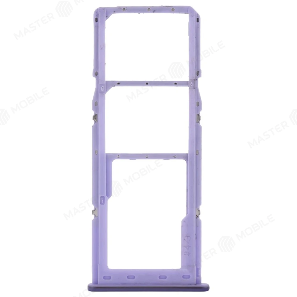 Держатель сим-карты для Samsung A325 Galaxy A32 4G (фиолетовый) фото №2