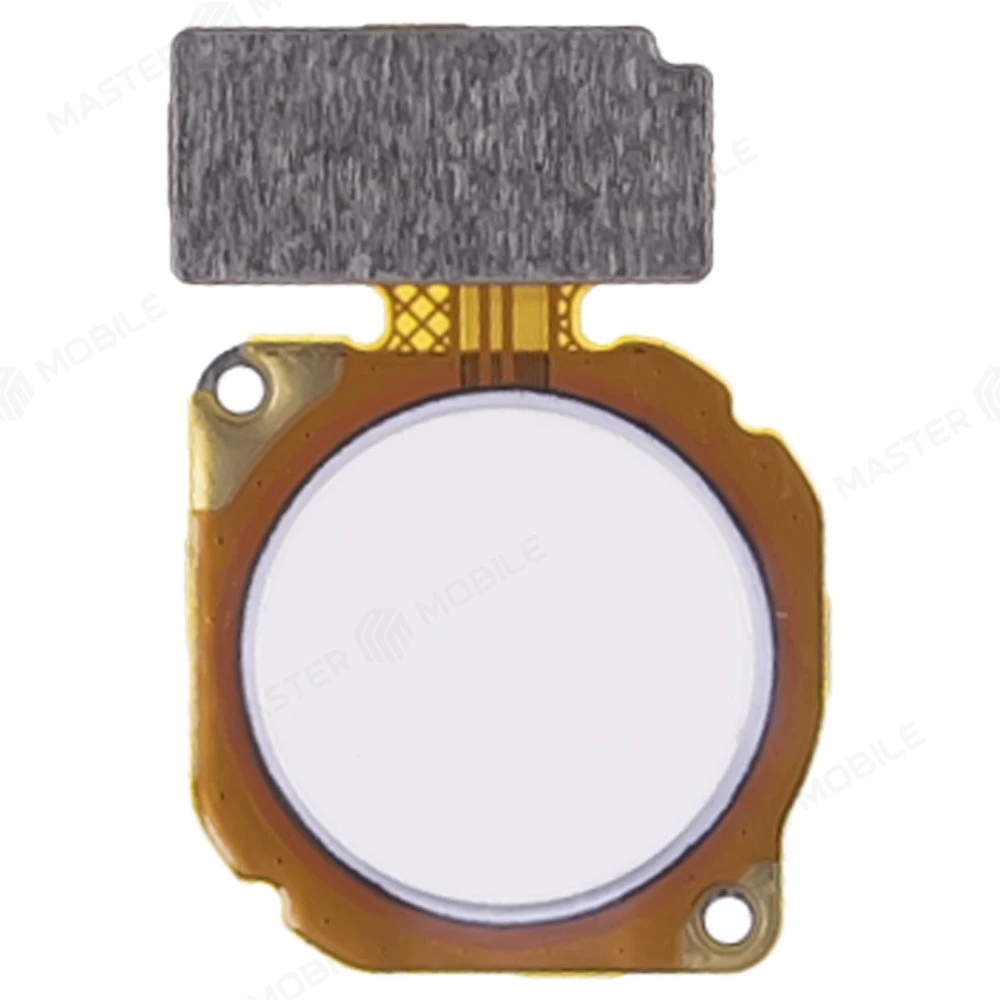 Шлейф для Huawei P20 Lite (ANE-LX1) / P8 Lite 2017 / Nova 3E (ANE-AL00) с комп. + сканер отпечатка пальца (белый)  фото №1