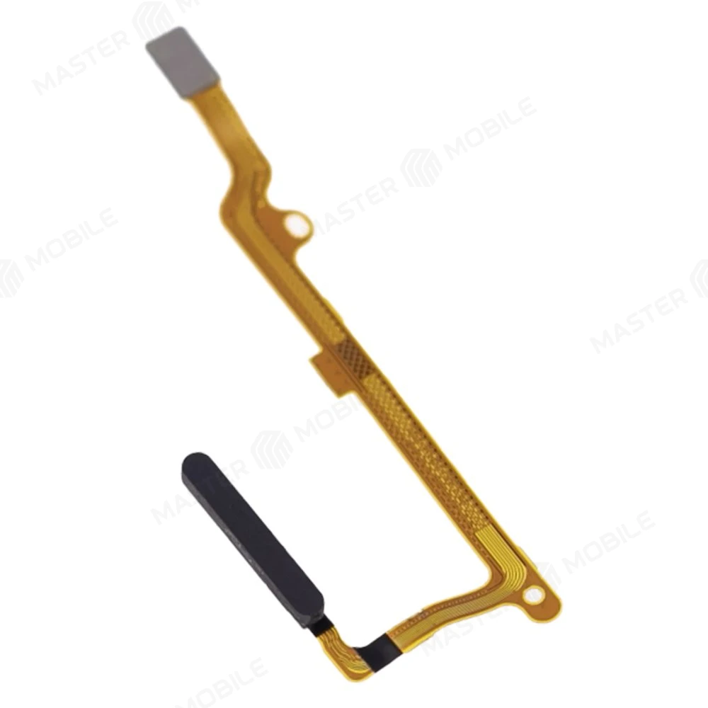 Шлейф для Huawei Nova 10 SE (BNE-LX1) с комп. + сканер отпечатка пальца (кнопка включения) (черный)  фото №3