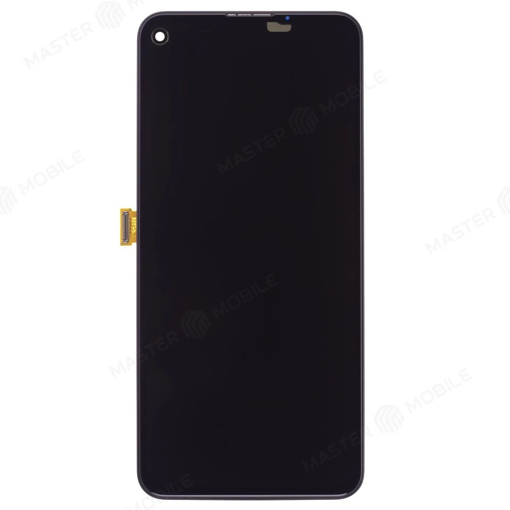 Дисплей для Google Pixel 5A 5G (G1F8F/G4S1M) + тачскрин (черный) (в рамке) (ORIG) фото №1