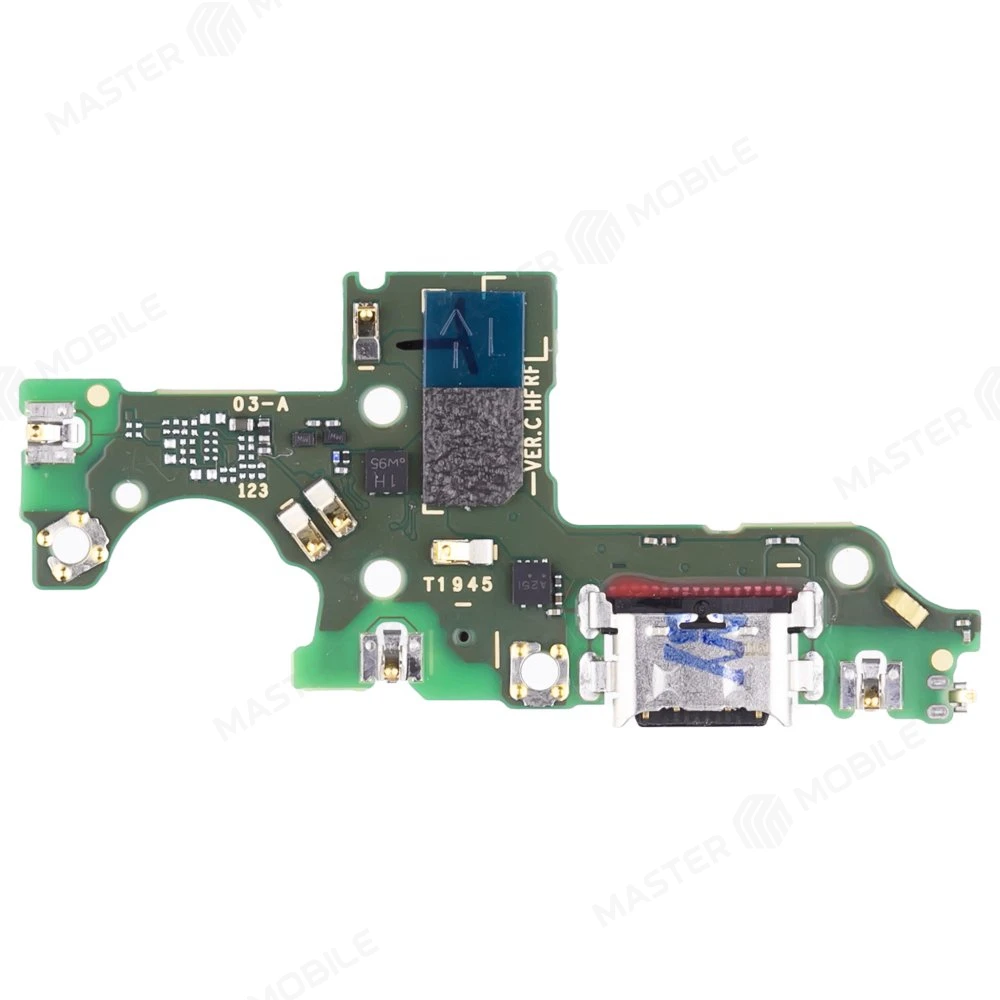 Нижняя плата для Huawei Y8p (AQM-LX1) / Honor 30i (LRA-LX1) с комп. + разъем зарядки + микрофон (ORIG100)  фото №2