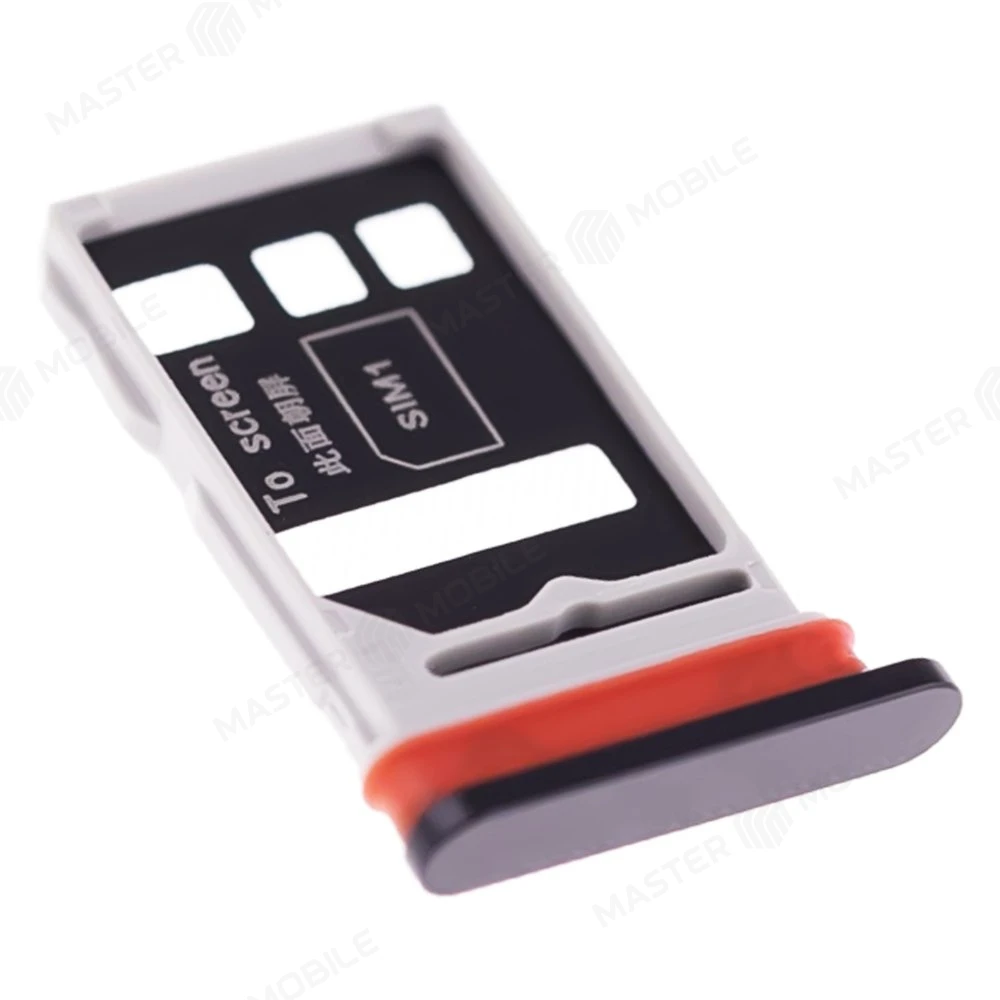 Держатель сим-карты для Huawei Honor View 30 Pro (OXF-AN10) (черный) фото №3