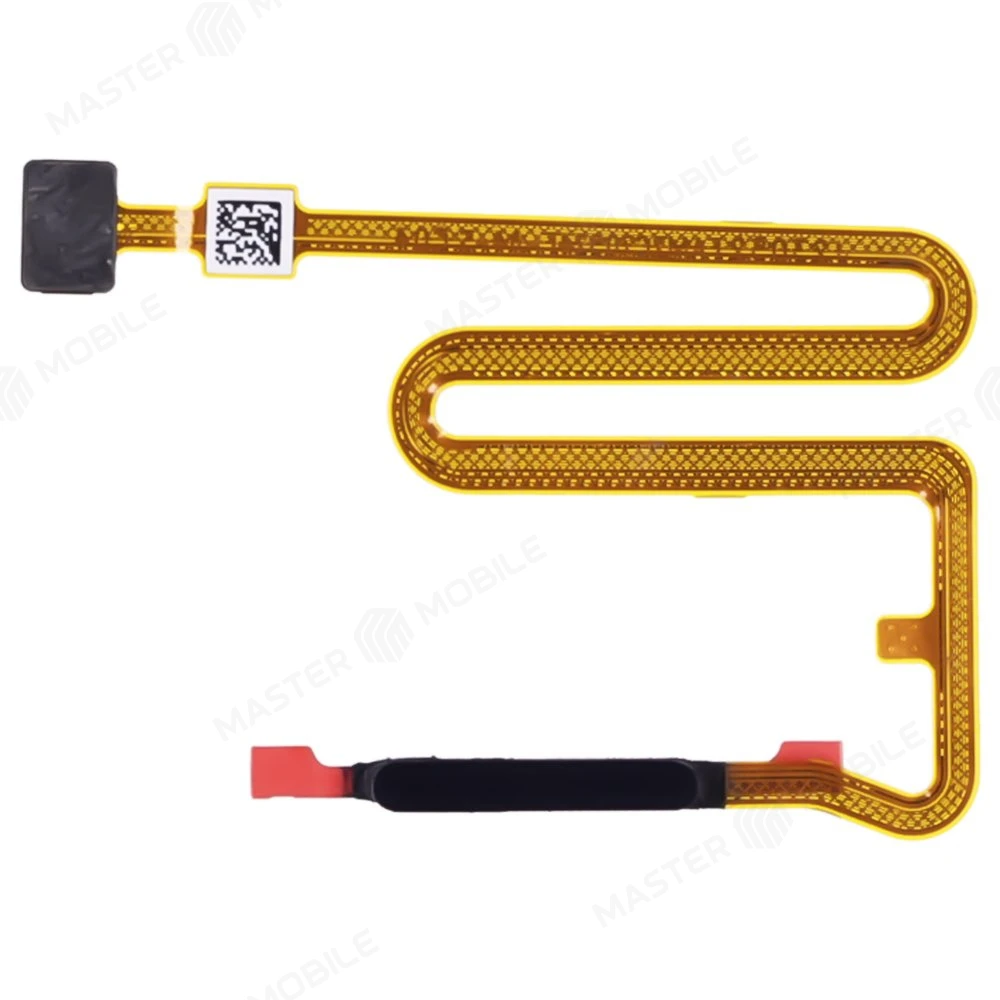 Шлейф для Samsung A146P Galaxy A14 5G с комп. + сканер отпечатка пальца (черный) фото №1