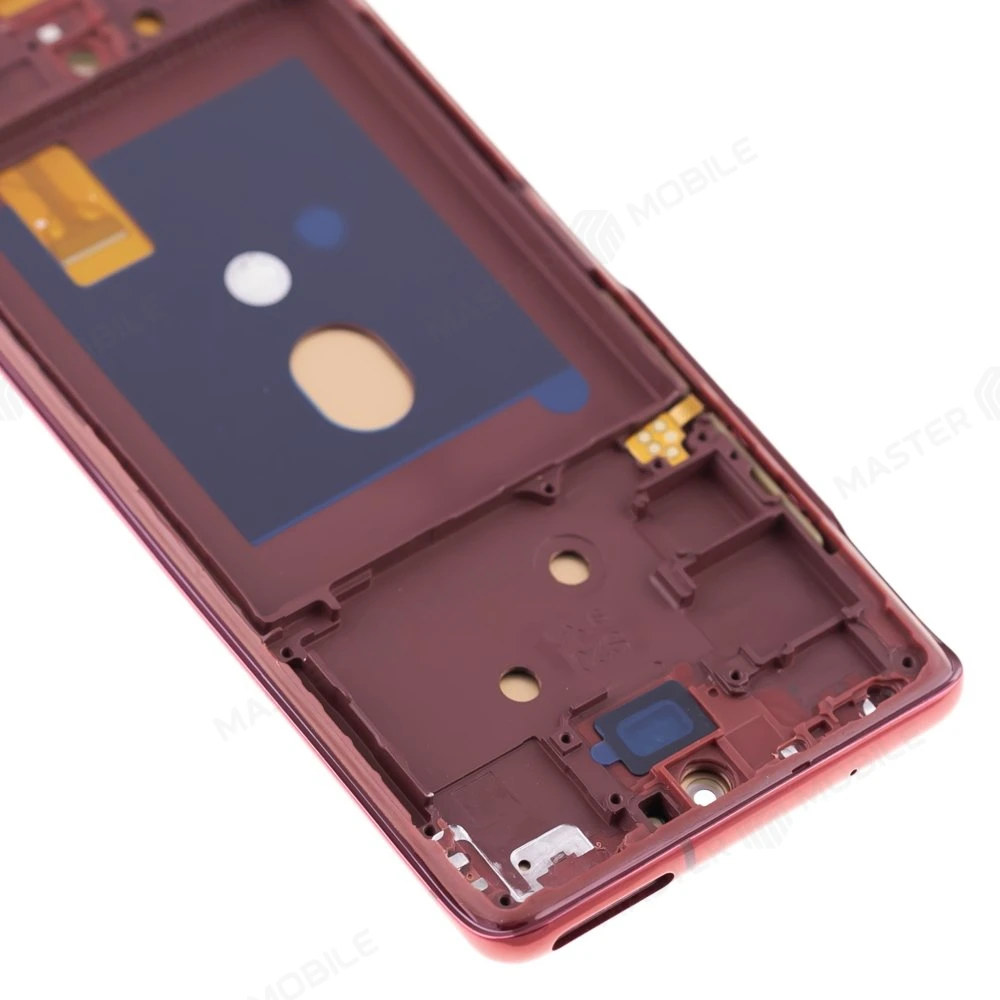 Дисплей для Samsung G780 Galaxy S20 FE + тачскрин (красный) (в рамке) (OLED) (Full Size) фото №3