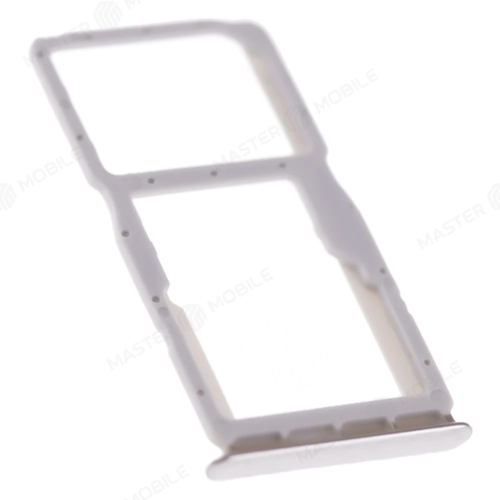 Держатель сим-карты для Huawei P30 Lite / Nova 4e (MAR-LX1M/MAR-AL00) / Honor 20S (MAR-LX1H) / Honor 20 Lite (MAR-LX1H) (белый) фото №3