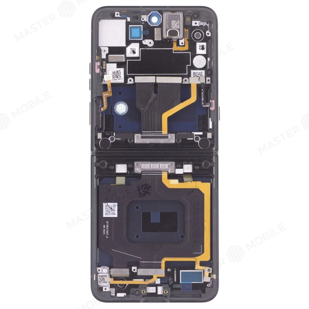 Дисплей для Motorola Razr 60 Ultra (XT2551-6) + тачскрин (внутренний) (зеленый) (в рамке) (ORIG100) (SP) фото №2