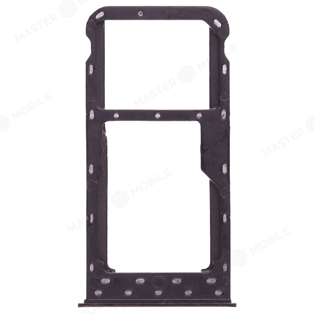 Держатель сим-карты для Huawei P Smart (FIG-LX1) (черный) фото №1