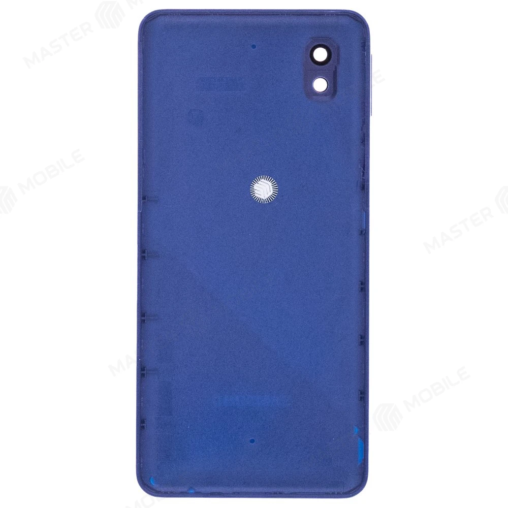Задняя крышка для Samsung A013 Galaxy A01 Core (синий) (в сборе со стеклом камеры) фото №2