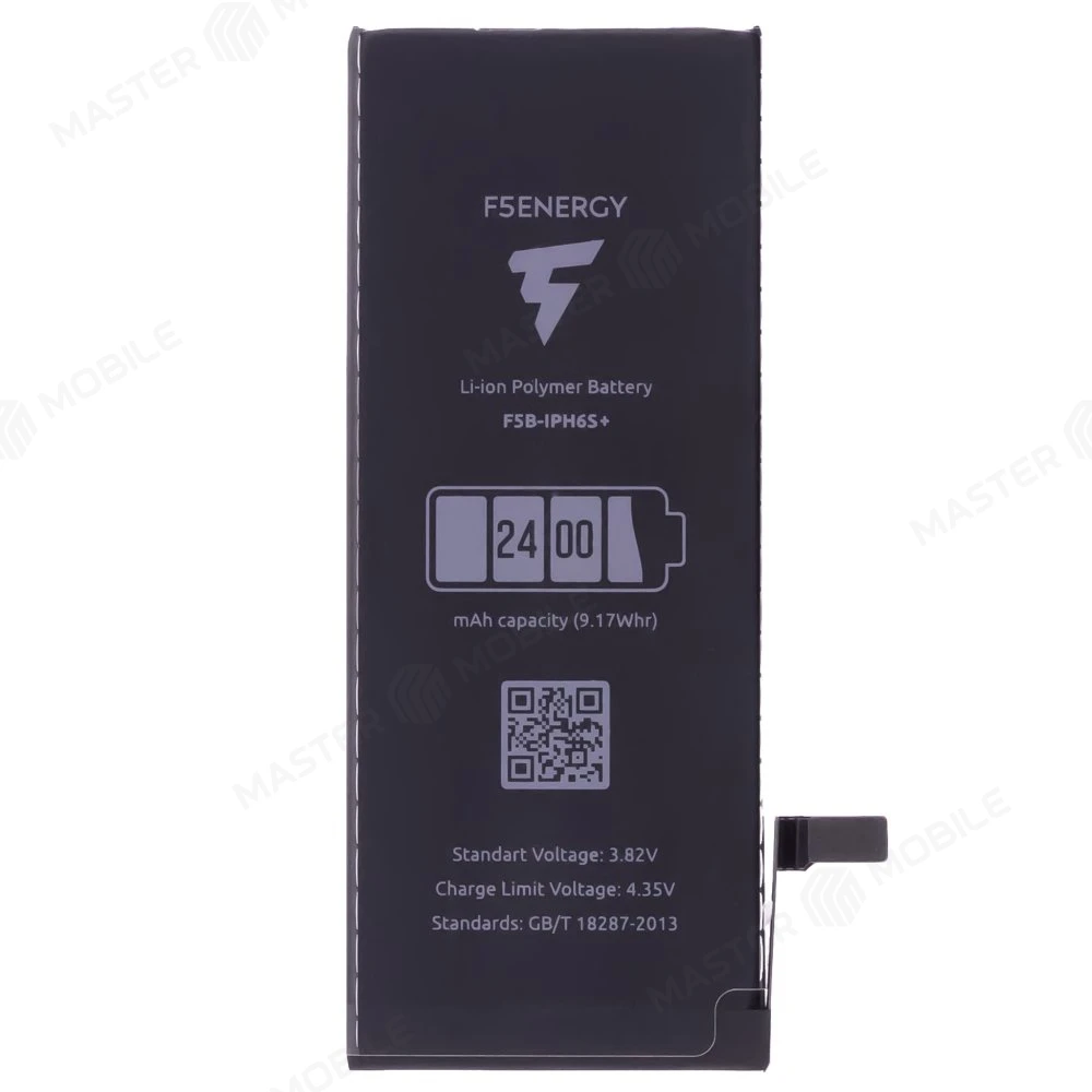 Аккумулятор для Apple iPhone 6s (F5ENERGY) (усиленный) (2400 мАч) (SPECIAL EDITION) + двухсторонний скотч фото №1