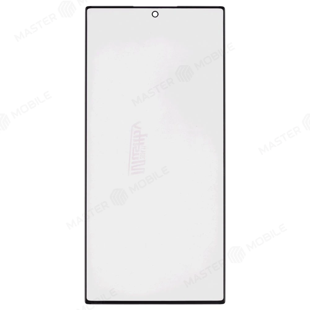 Стекло модуля для Samsung S908 Galaxy S22 Ultra + OCA (черный) (Musttby) фото №1