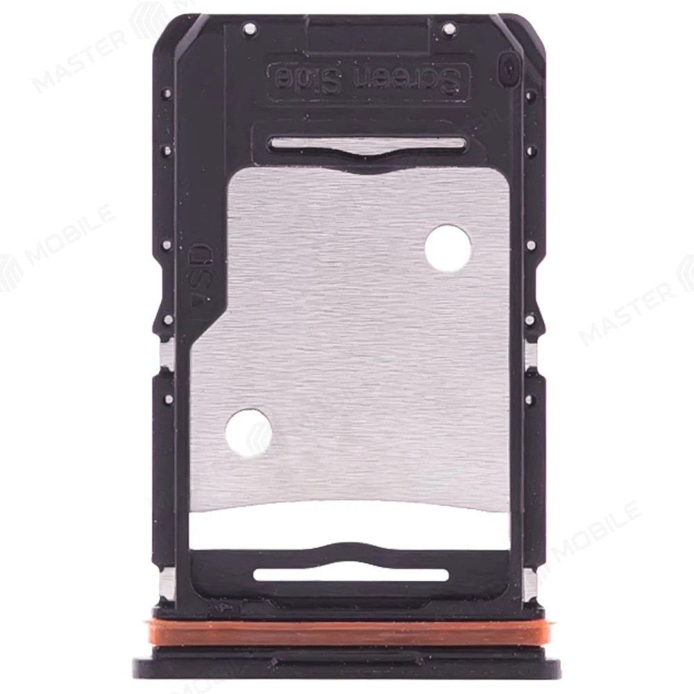 Держатель сим-карты для Tecno Pova 5 (LH7n) (черный) фото №2