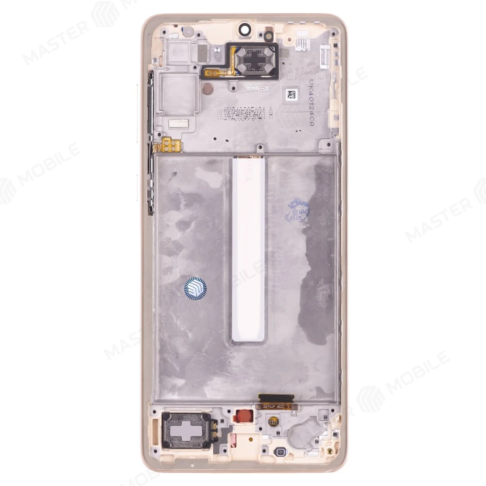 Дисплей для Samsung A336 Galaxy A33 5G + тачскрин (золотистый) (в рамке) (ORIG100) (SP) фото №2